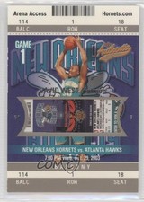 2003-04 Fleer Authentix Rookie Balcony Missing Serial Number David West #114 0c6