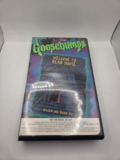 1996 Goosebumps Welcome to Dead House. Screener VHS Tape. Rare