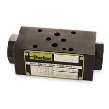 PARKER CPOM2AAN Pilot Operated Check Valve,Sandwich,D03 4DJX2