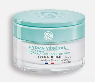 Yves Rocher Hydra Vegetal 48h Non-Stop Moisturizing Gel Cream / Size 50 mL