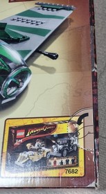Lego 7683 Indiana Jones Fight on the Flying Wing Retired Rare Set New Sealed Box