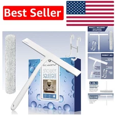Stylish 12-Inch Shower Squeegee – Lightweight No Scratch Tool for Home & Car