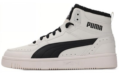 PUMA Rebound Joy Fur Whisper White Black 375576-09