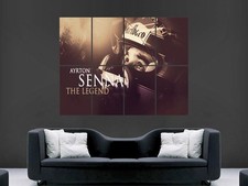 ARYTON SENNA FORMULA CELEBRITY 1 F1 LEGEND  POSTER PRINT GIANT ART