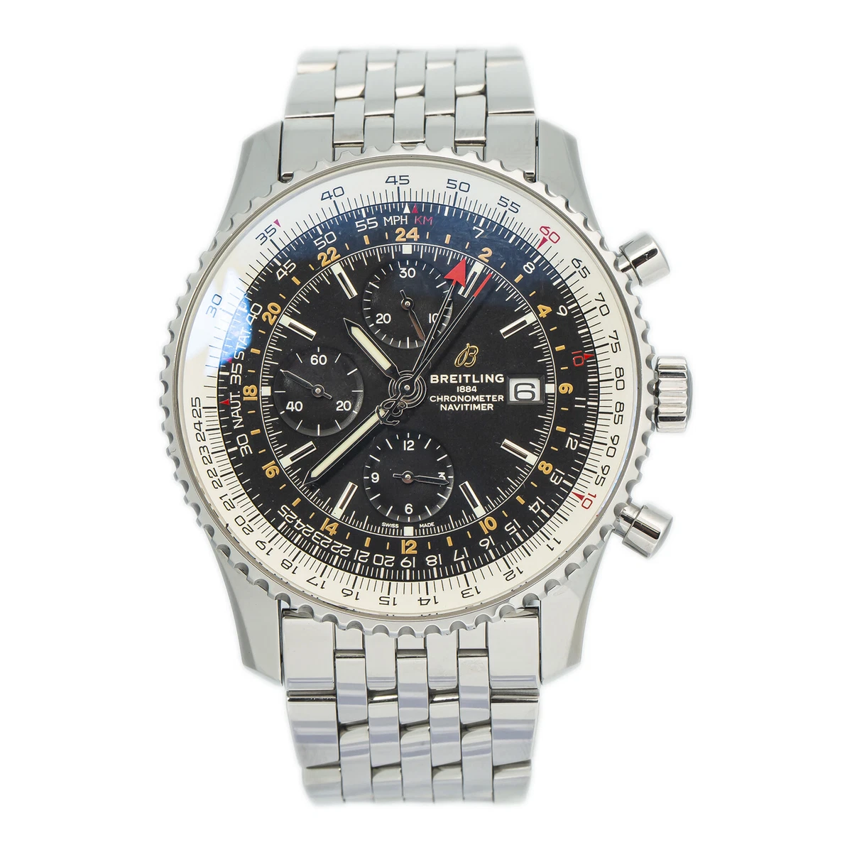Breitling 1884 chronometre deals a24322 automatic watch