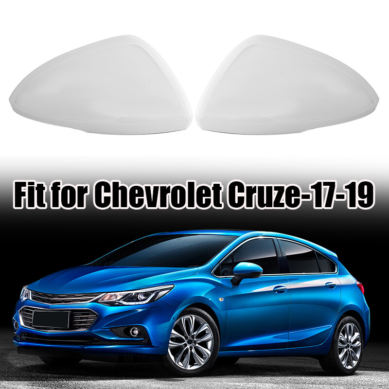 Rearview Mirror Cover Cap Shell Housing White For Chevrolet Cruze 2017-2019 2018