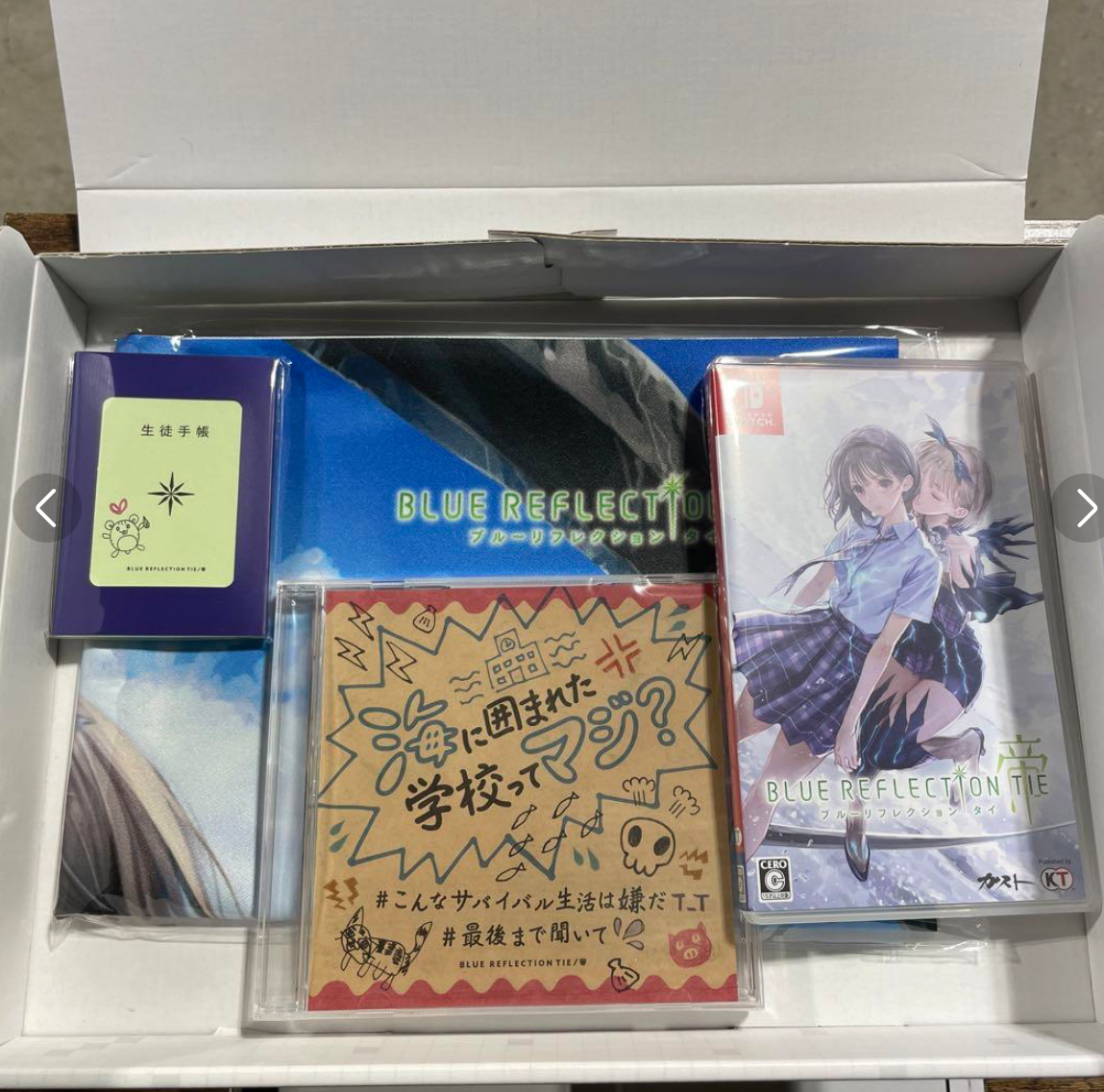 【Switch】BLUE REFLECTION TIE/帝 プレミアムボックス BLUE REFLECTION TIE/Tei premium box Switch version limited