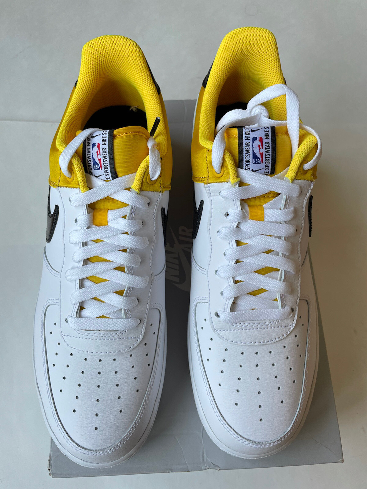 nike air force 1 nba low yellow