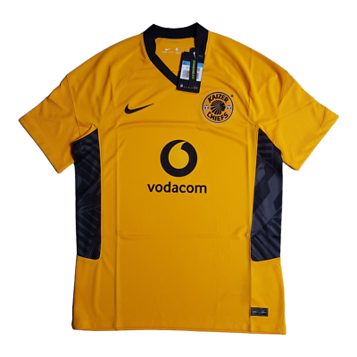 Men's Nike Kaizer Chiefs Home Jersey 2021 Yellow CV7901 706 size