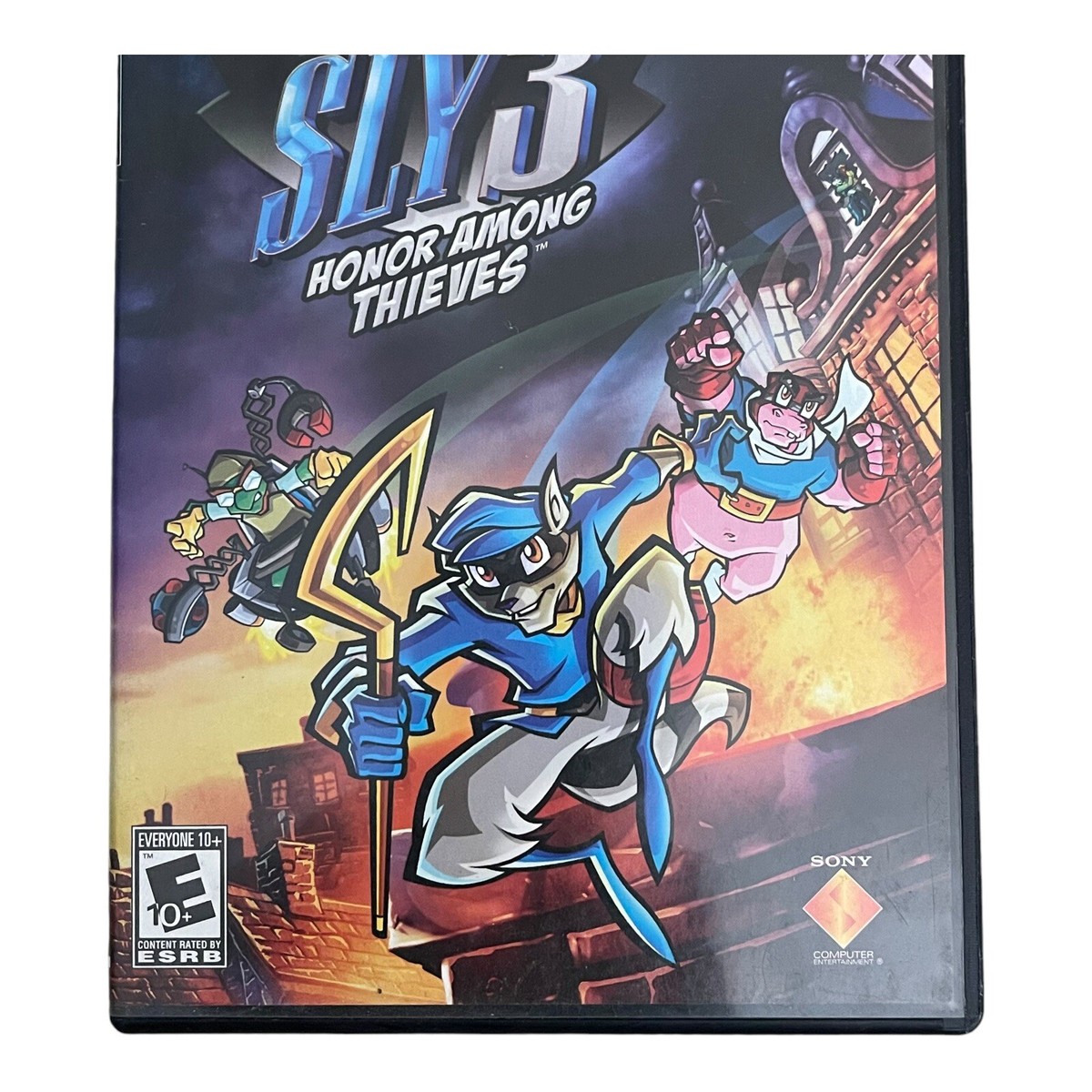 Sly 3 Honor Among Thieves Sony Playstation 2 Case Disc And