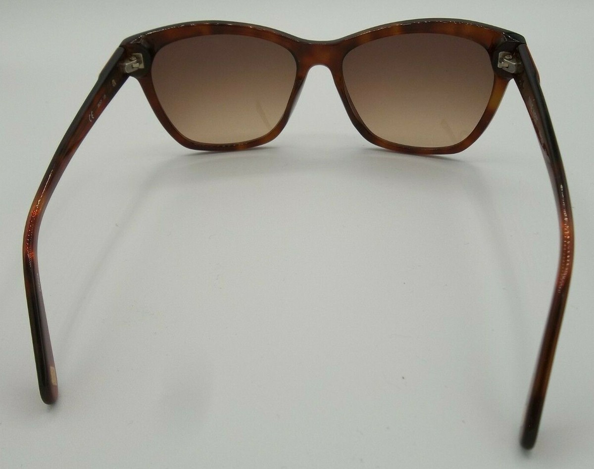 Nine West Womens Square Sunglasses Brown Tortoise Shell 