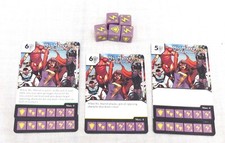 Dice Masters Ms. Marvel Set 5 Cards 5 Dice: Biggest Fan, Kamala Khan, Inhuman