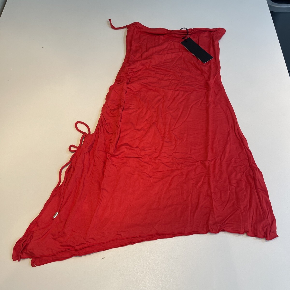 indah red dress ULLA JOHNSON- Indah Dress Cinnabar