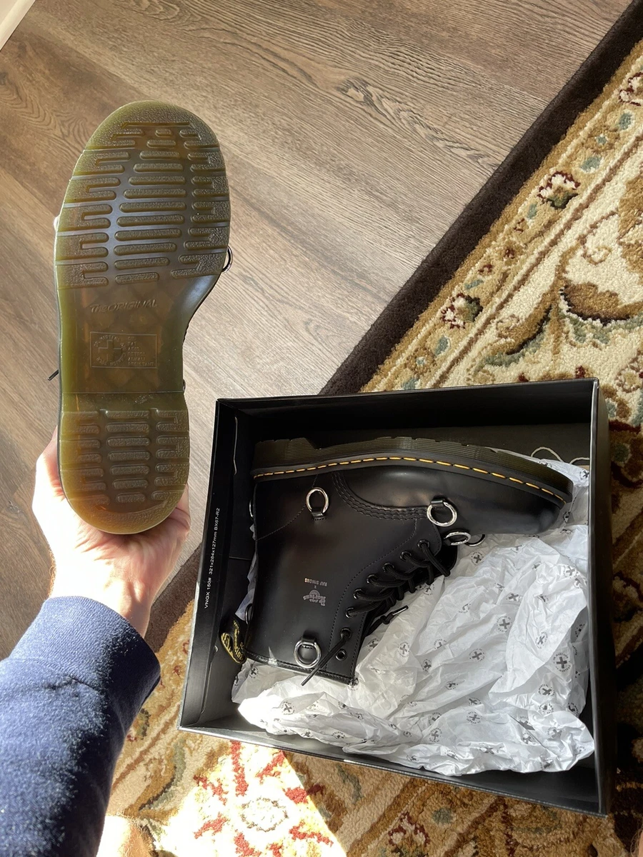 Dr Martens x Raf Simons 1460 Boots Black Ring 60th Anniversary