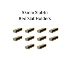 Slot In 53mm Bed Slat Holders / Caps for Metal Frames - 10 Pack - Free Delivery