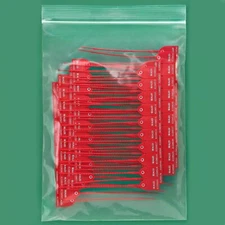 Uline Reclosable Bags S-2009 13 x 18" 2 Mil Single-Track Zipper Closure