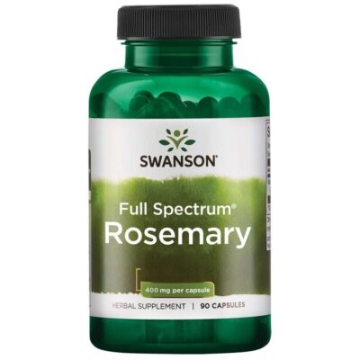 Swanson, Full Spectrum Rosemary, 400mg, 90 Kapseln - Blitzversand