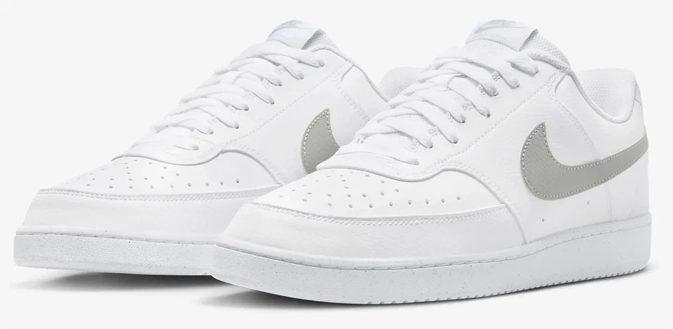 SCARPE NIKE COURT VISION LOW NEXT NATURE- DH2987-112 col.bianco/grigio - Immagine 4 di 4