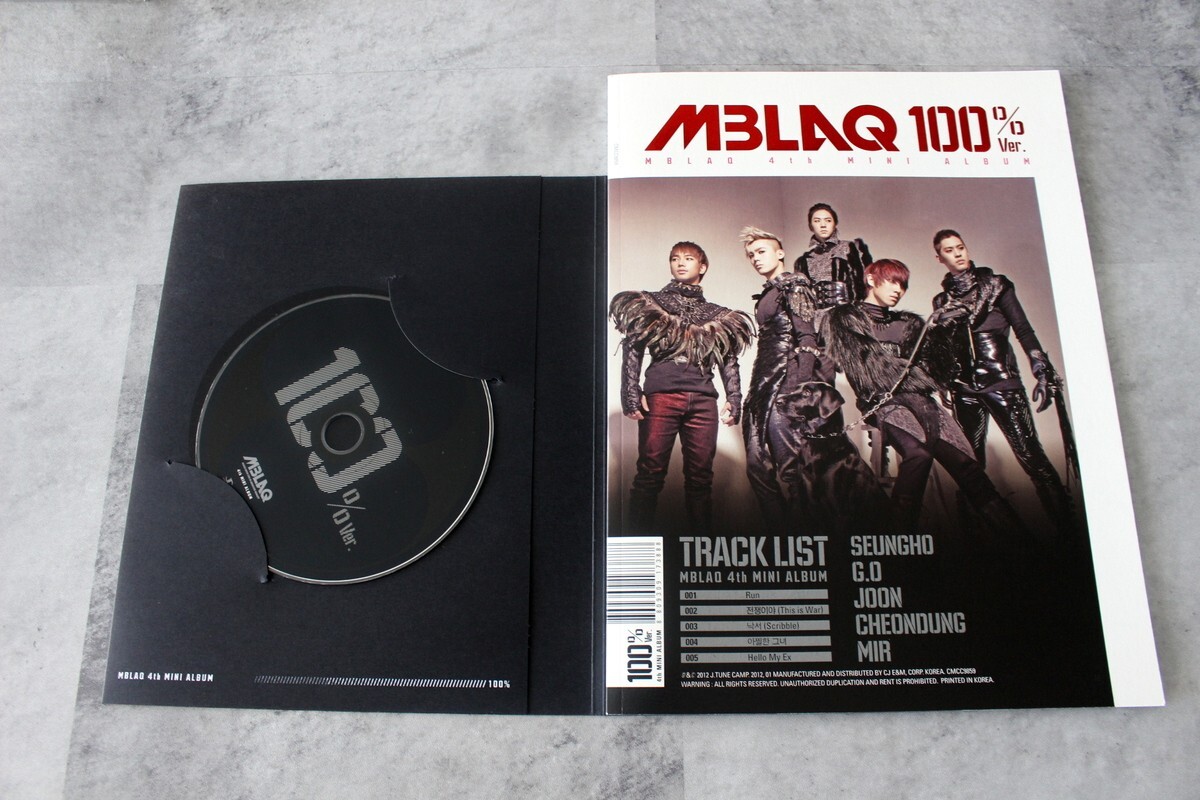 MBLAQ CD DVD セット売り K-POP SET x10 MBLAQ Japan Korea Taiwan CD DVD Baby U your Luv 1st Album