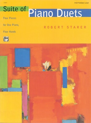 Suite Of Intermediate Duets Songbook 1 Piano 4 Hands 1997 Starer Andante Allegro