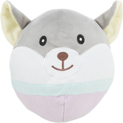Trixie Hundespielzeug Junior Bär Plüsch 20 cm mit Squeaker Beschäftigung Welpen