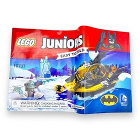 LEGO DC Super Heroes Juniors 10737 Batman vs. Mr. Freeze [Retired] – Complete