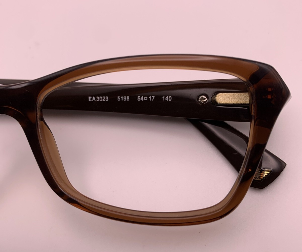 NEW Authentic EMPORIO ARMANI frames/women EA3023-5198 BROWN 