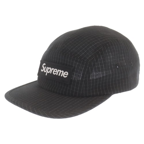 Supreme 2nd Canvas Camp Cap Black