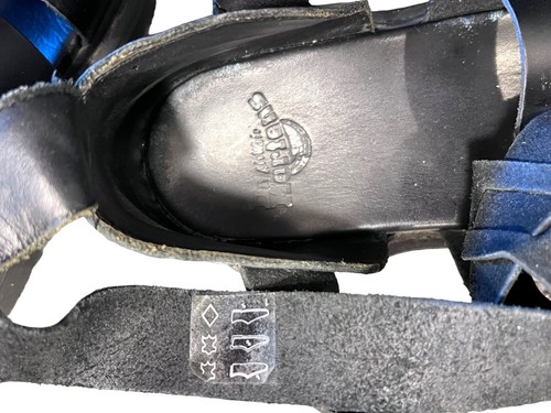 Dr. Martens Geraldo Strap Black Leather Gladiator Sandals USM 11/ USW 12 / 45 - Picture 21 of 24