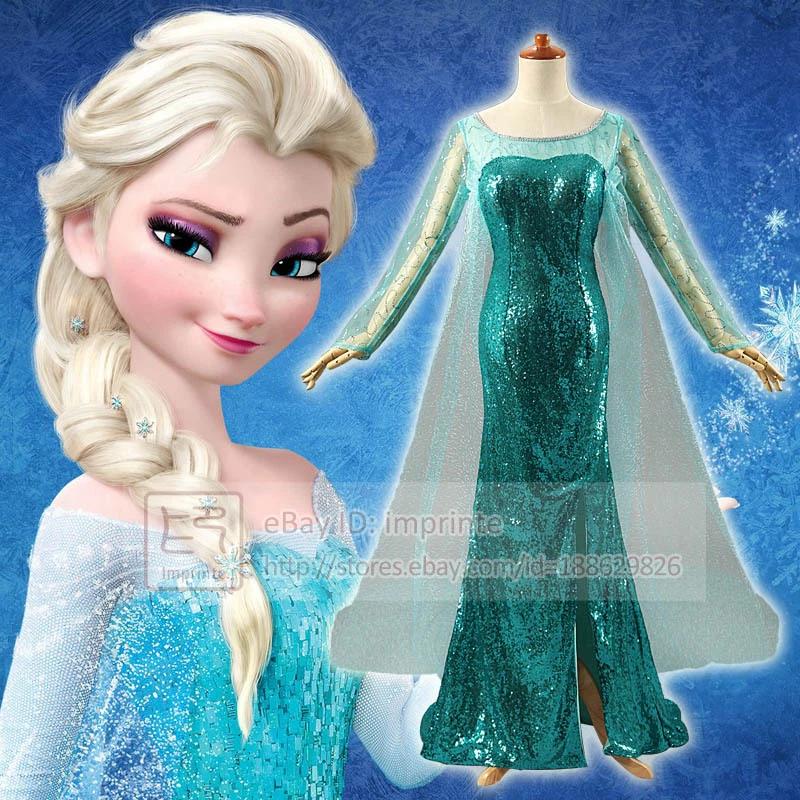 Prestige Elsa Frozen Costume - Plus Size - The Costume Shoppe