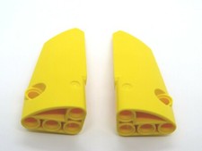 LEGO Technic Pair Panel Fairings #3 #4 Small Smooth Long Yellow 64391 64683