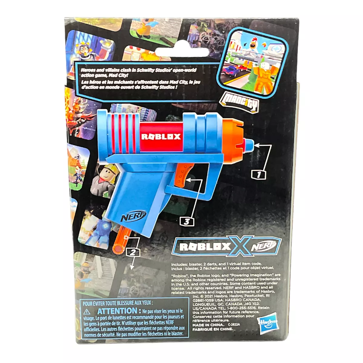 New Roblox Nerf Phantom Forces Boxy Buster Gun (Sealed W/Code)