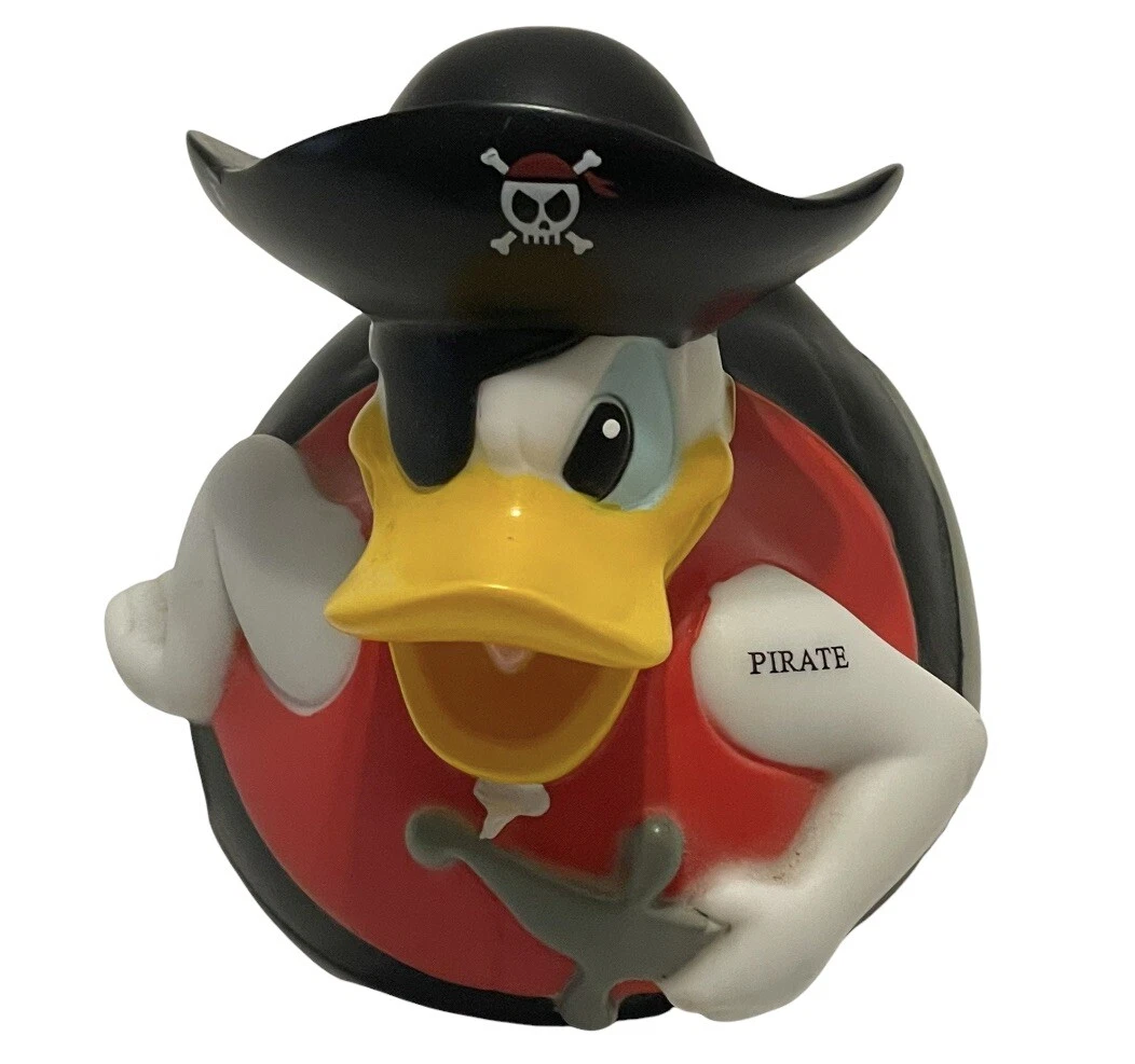 DONALD DUCK PIRATE Rubber Ducky Disney World Pirates Of The