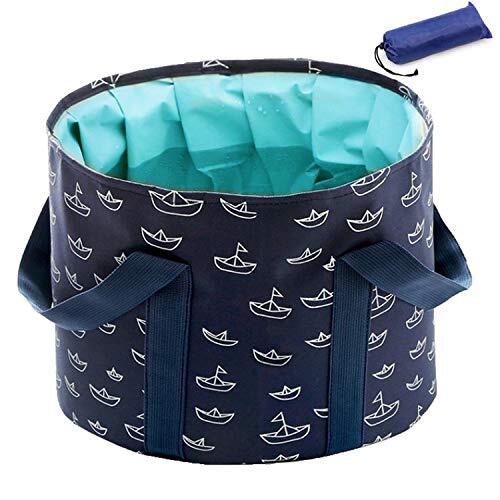 Collapsible Bucket for Soaking Feet, Portable Travel Foot Bath Tub, Foot - Picture 2 of 8