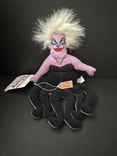 Disney Store Mini Bean Bag Plush Ursula Little Mermaid Sea Witch New W/ Tag D100