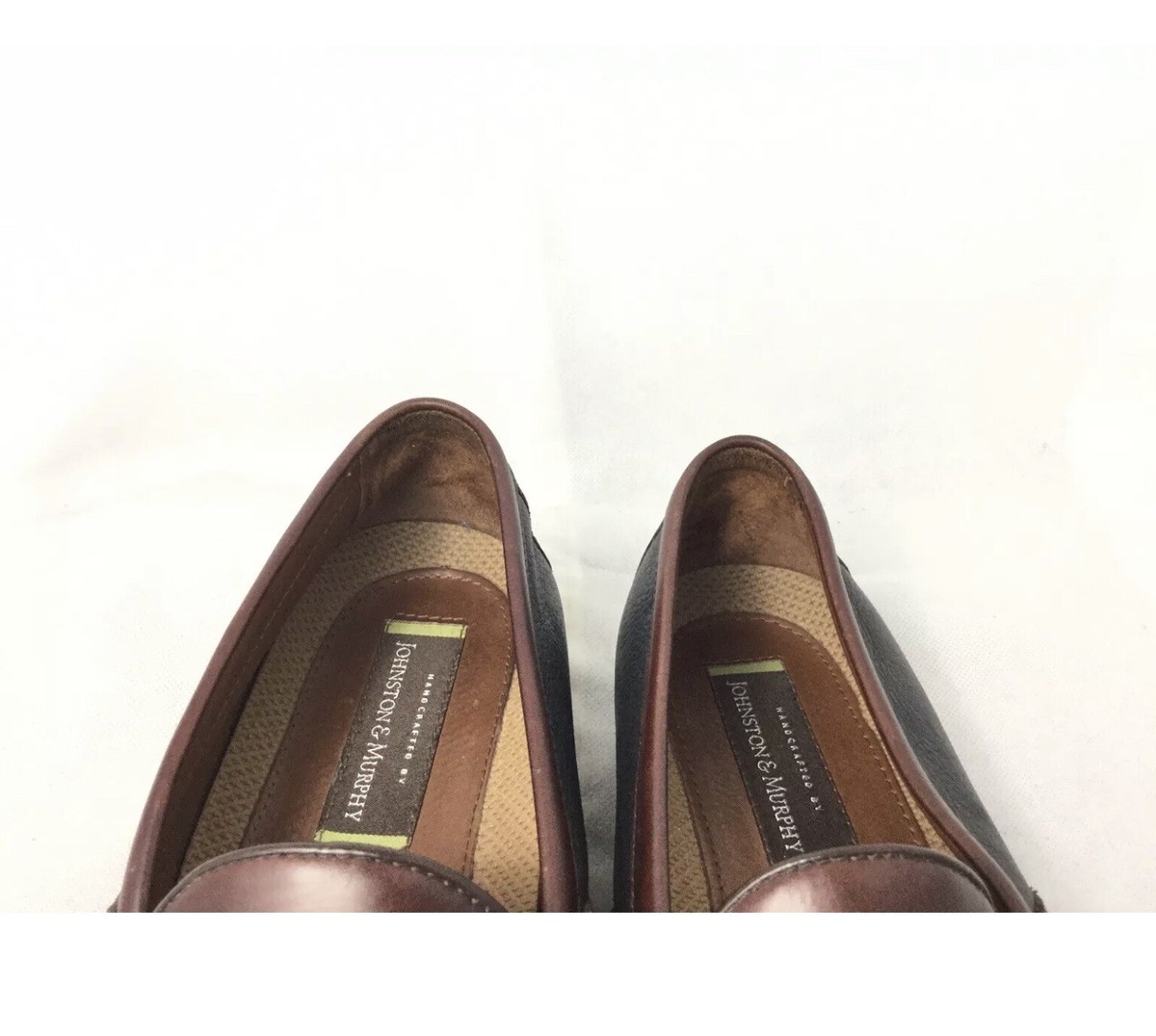 Johnston & Murphy Black/ Brown Leather Kiltie Tassel Dress 