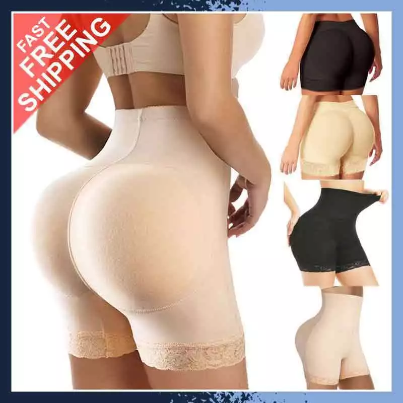 Pantaletas Con Relleno Para Levantar Gluteos Nalgas Licras Cortas