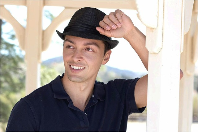 Fedora Hats for Men Women Summer Short 