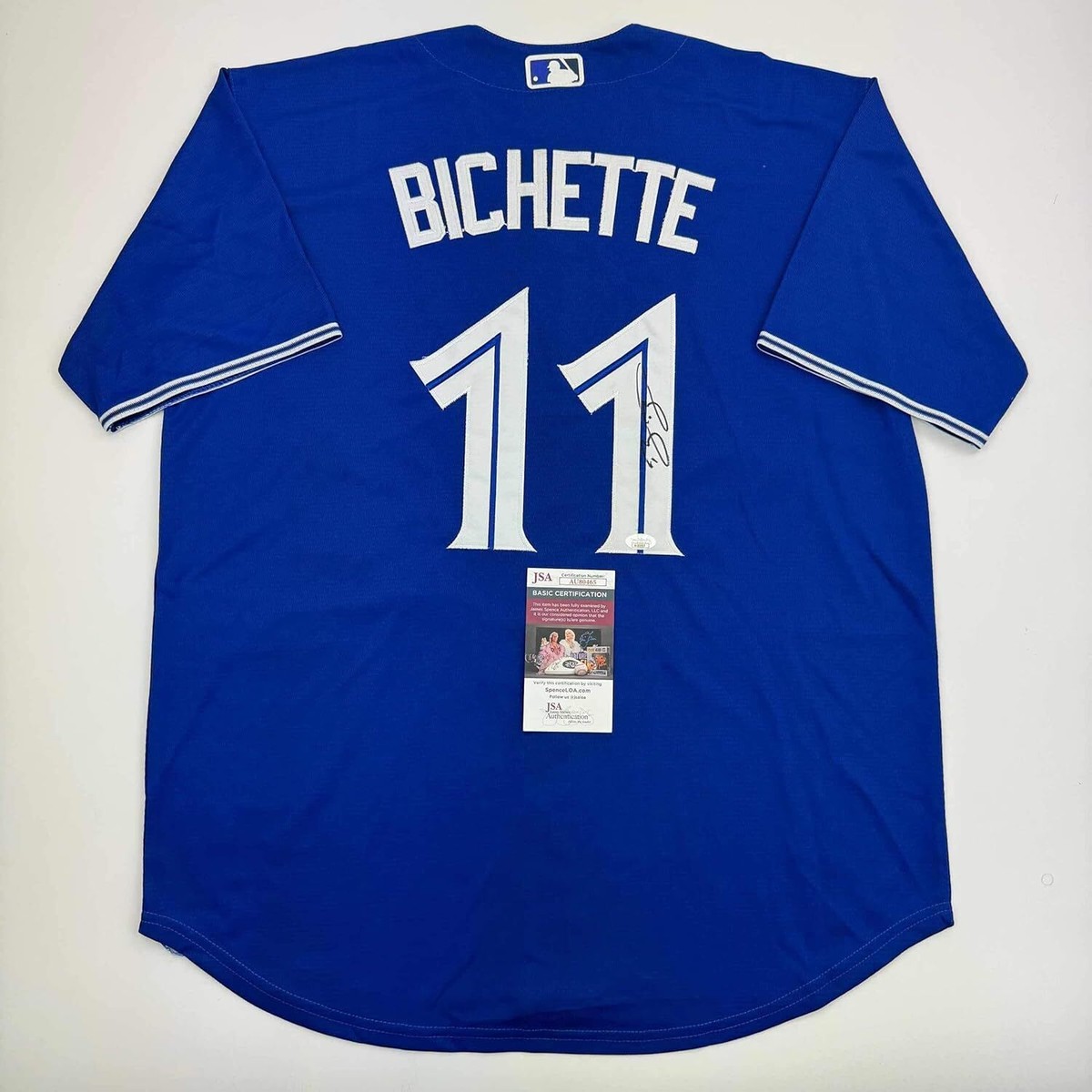 bo bichette light blue jersey