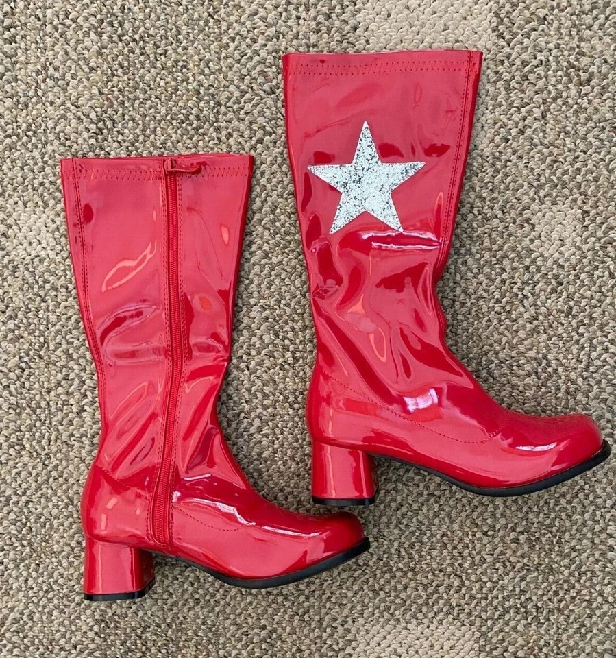 Disfraz de Superhéroe Gogo Botas Vestir Persiguiendo Luciérnagas Niños Niñas Jóvenes XL 4 5 Foto 2 de 4