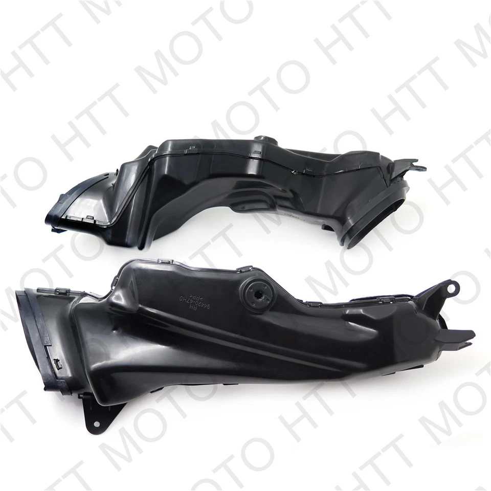 Tubo de admisión de aire Ram negro izquierdo derecho conducto para Suzuki GSXR 1000 2009-2012 10 11 Foto 3 de 4