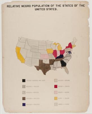 The Georgia Negro Relative Negro population of the states of the United States.