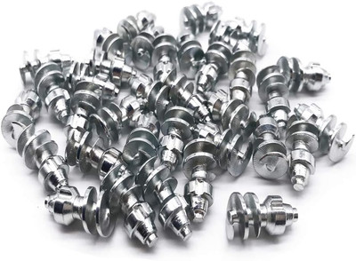 Screw in Tire Stud,Spikes for Tire, 100PCS Steel Body Carbide Tips [Security Ant