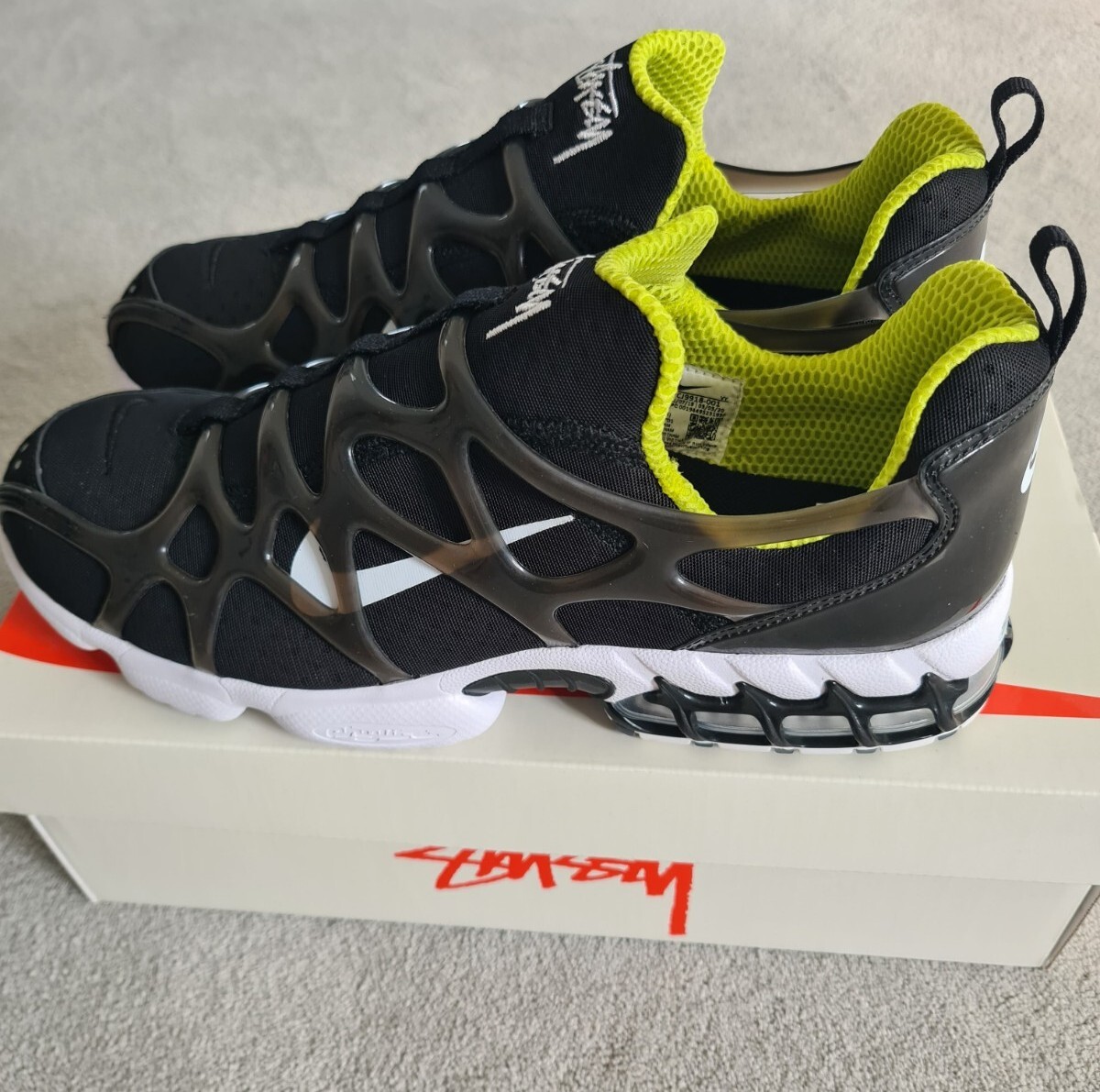 nike x stussy kukini black