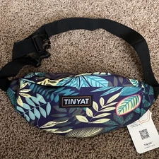 Tinyat Fanny Pack Bag Waist Belt Travel Hiking Waterproof Light Outdoor