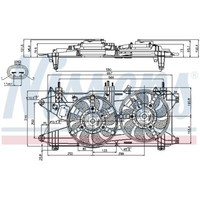 LüFter MotorküHlung KüHlerlüFter Passend FüR Fiat Doblo 1.9 D Multijet