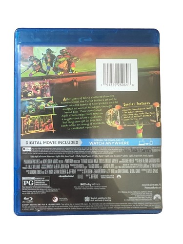Teenage Mutant Ninja Turtles: Mutant Mayhem (DVD) Ice Cube Jackie Chan - 第 2/3 張圖片