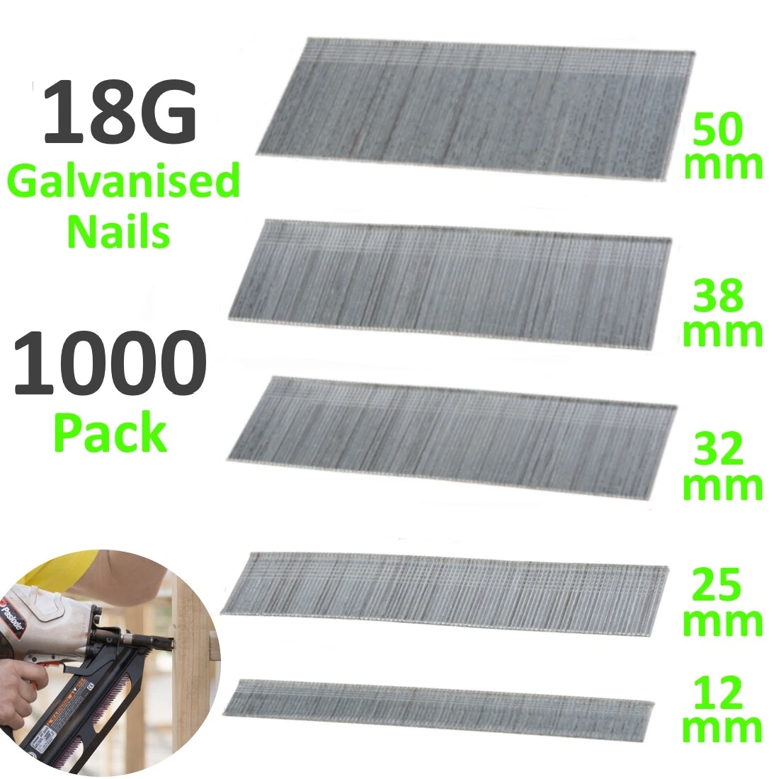 Brad on sale nail gauge
