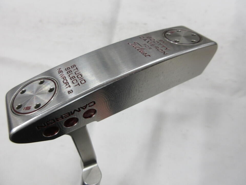 クラブ Scotty Cameron Studio Select Newport 2 SCOTTY CAMERON STUDIO SELECT NEWPORT 2 34in Putter RH w/Head Cover