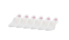 6 Pack Peds Womens No Show Liner Socks Gel Tab White YOU CHOOSE SIZE  CUT